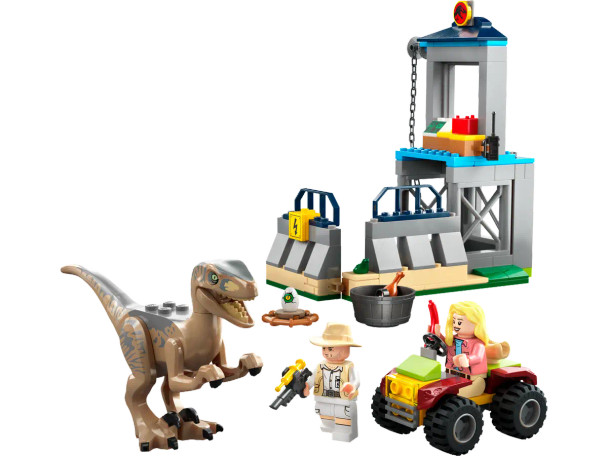 OakridgeStores.com | LEGO Jurassic Park Velociraptor Escape Building Brick Play Set - 137 Piece (76957) 673419377485