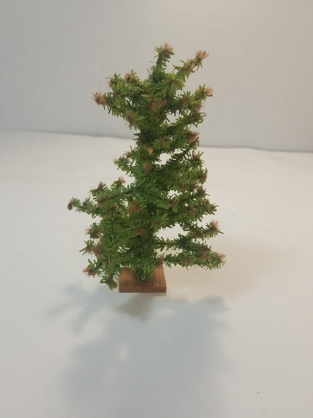 RESALE SHOP - 1:12 Miniature Ready to Decorate Christmas Faux Pine Tree