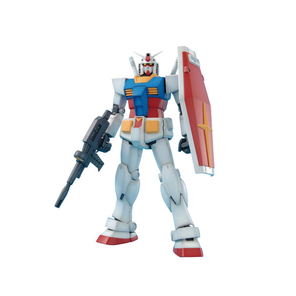 OakridgeStores.com | BANDAI MG Mobile Suit Gundam RX-78-2 Gundam Ver. 2.0 1/100 Scale Color-coded Plastic Model BAS2028924 4573102615831