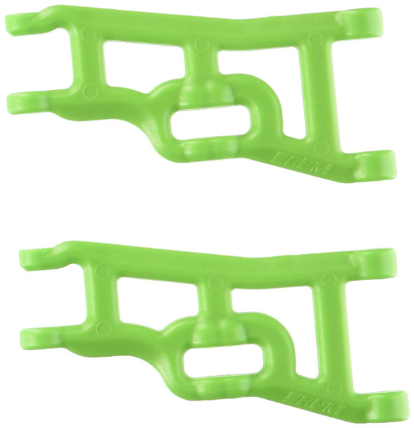 OakridgeStores.com | RPM Front A-Arms (Green) for Traxxas Rustler, Stampede & Slash (2) 80244 672415802441
