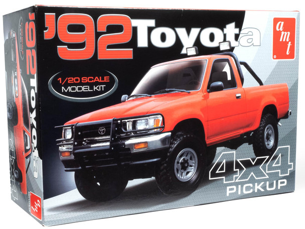 OakridgeStores.com | AMT 1/20 1992 Toyota 4x4 Pickup Plastic Model Kit (1425) 849398065730