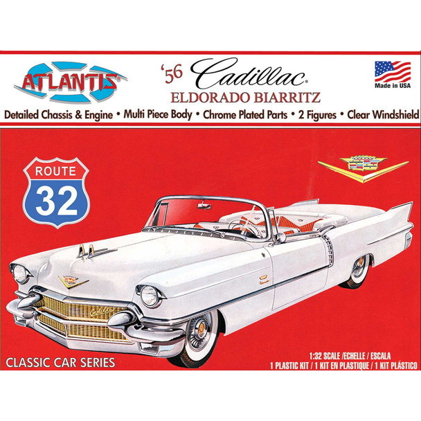 OakridgeStores.com | Atlantis - 1956 Cadillac Eldorado 1/32 Plastic Kit (H1200) 850002740967