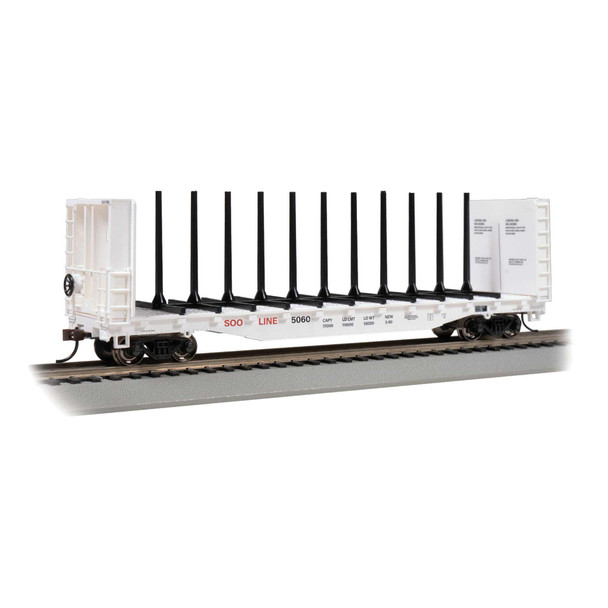 OakridgeStores.com | Bachmann - 52' Center-Beam Flat Car SOO LINE #5060 - HO Scale - (12906) 22899129068