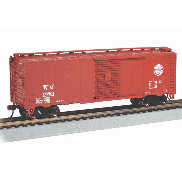 OakridgeStores.com | Bachmann - 40' Steam Era Box Car Western Maryland #28801 - HO Scale - (15015) 22899150154