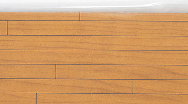 OakridgeStores.com | ALESSIO - Floor Boards FORMICA Floor Millwork Cherry - 1" Scale Dollhouse Miniature (FORM001)