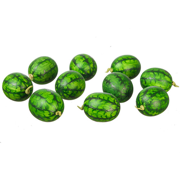 OakridgeStores.com | AZTEC - 10 Pieces Watermelon - 1" Scale Dollhouse Miniature (G6422) 717425642202