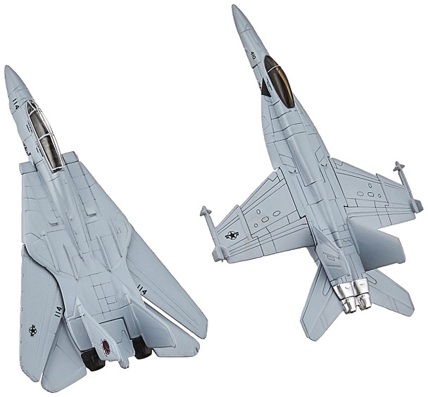 OakridgeStores.com | CORGI - Maverick & Gooses F14 Tomcat (Top Gun, 1986) and Roosters F/A-18 Hornet (Top Gun Maverick, 2020) Die Cast Models CG90682 5055286680458