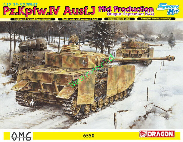 RESALE SHOP - DRAGON 1/35 6556 Pz.Kpfw.IV Ausf.J Mid Production 1944 [Bonus:dream track] [U5]