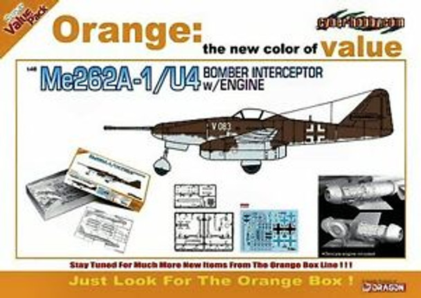 RESALE SHOP - Cyber Hobby Models 1/48 Me262A-1/U4 Bomber Interceptor w/Engine Details [U6]