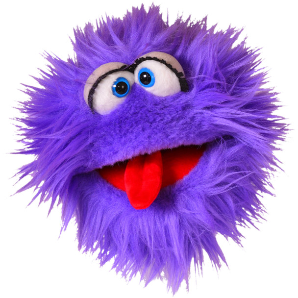 OakridgeStores.com | Living Puppet - Kang Purple Friendly Monster, 9-Inch, Plush Hand Puppet for Boys and Girls (LP670) 850044886708