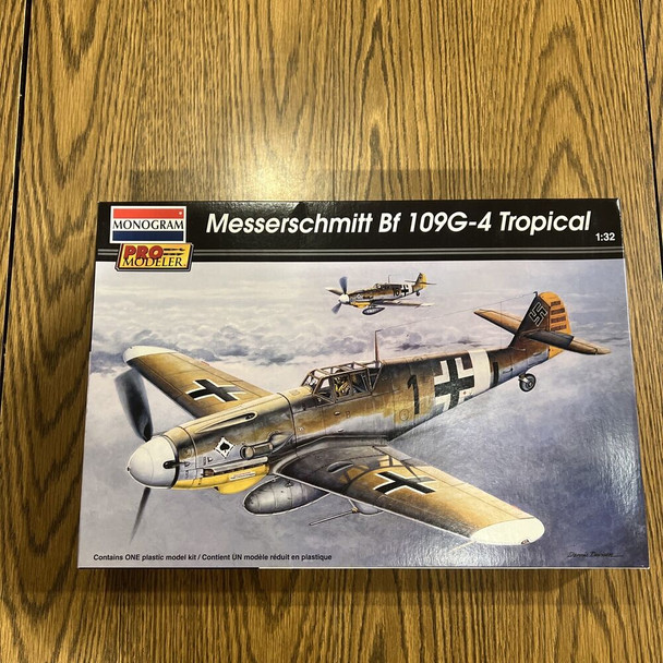 RESALE SHOP - MONOGRAM PRO MODELER 1:48 #85-5981 MESSERSCHMITT Bf 109G-4 TROP KIT U23MONOGRAM