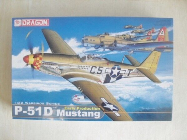 RESALE SHOP - Dragon 1:32 P-51D Mustang Early Production Plastic Kit (2105) [U20 (Dragon)]