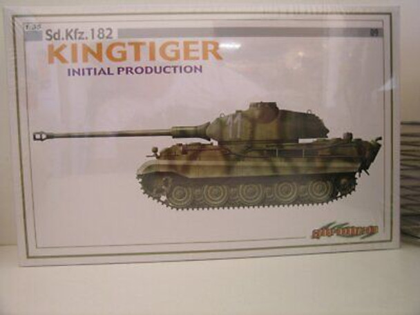 RESALE SHOP - NOB CyberHobby/Dragon 1:35 Sd.Kfz.182 Kingtiger Initial Prod 6349 [U20 (Dragon)]