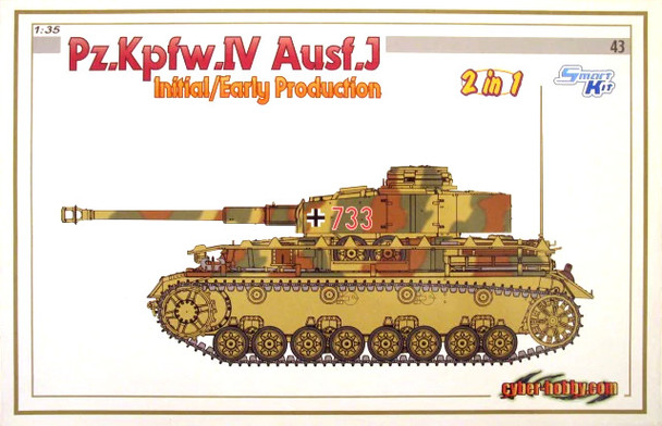 RESALE SHOP - Dragon/CyberHobby 1:35 Pz.Kpfw.IV Ausf.J Initial/Early Prod 6549 [U20 (Dragon)]