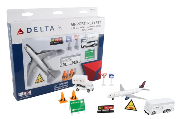 OakridgeStores.com | DARON - Delta Airlines Playset (RT4991) 606411049913