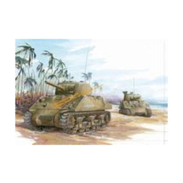 RESALE SHOP - Dragon Models United States 1:35 Sherman M4A2 - Tarawa '35-'45 Series [HB1]