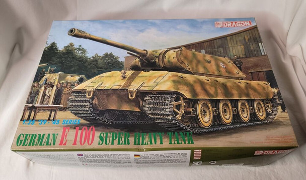 RESALE SHOP - Dragon 1/35 Scale German E100 Super Heavy Tank NEW SEALED BOX READ [HB1]