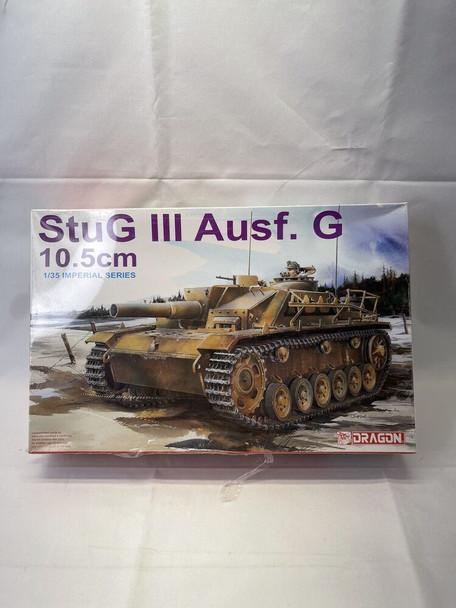 RESALE SHOP - Dragon 1/35 Imperial Ser StuG III Ausf. G 10.5 cm VERY MINOR Imperfections U5-1