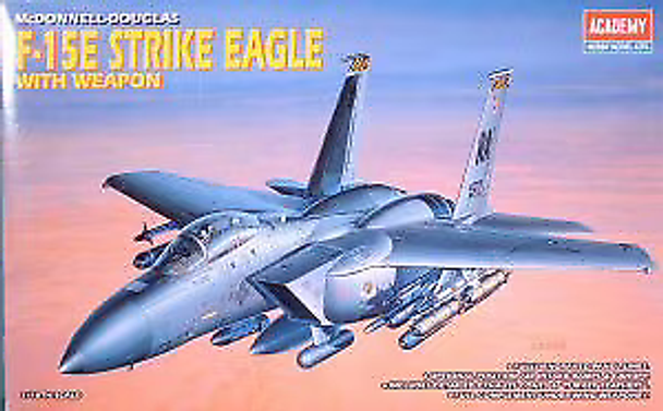 RESALE SHOP - Academy/Minicraft 1/48 McDonnell Douglas F-15E Strike Eagle Kit(c.993)-2117[HT4]