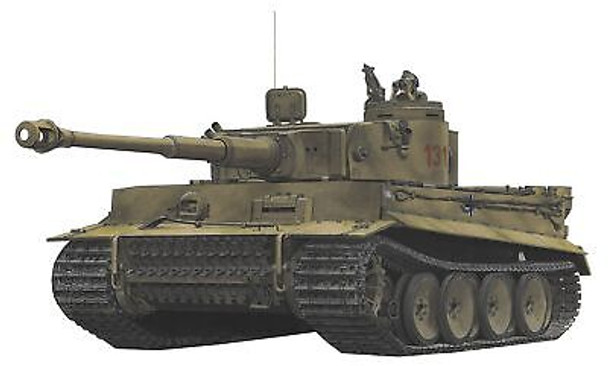 RESALE SHOP - Dragon 1/35 Tiger I 131" s.Pz.ABT.504 Tunisia (Smart Kit) Model Kit - 6820[HB13]