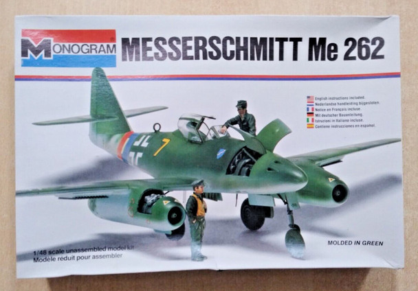 RESALE SHOP - 97-5410 MONOGRAM 1:48 MESSERSCHMITT Me 262A Plastic Model Kit [U23 (Monogram)]