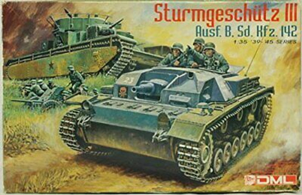RESALE SHOP - Dragon 1:35 Sturmgeschuts III Ausf.B Sd.Kfz.142 Tank Model Kit - 6008 [HB14]