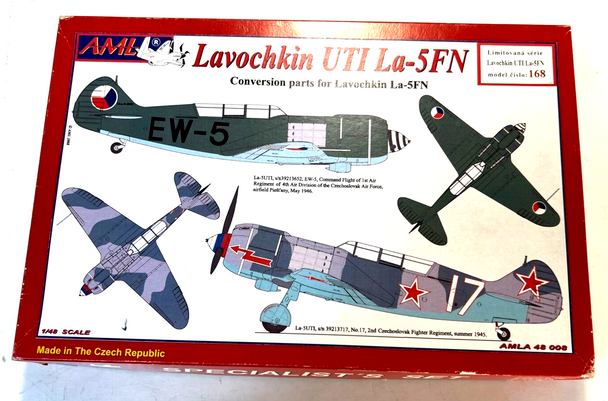 RESALE SHOP - AML 1:48 Lavochkin UTI La-5FN -resin conversion parts- #168 - NIOB (U54)