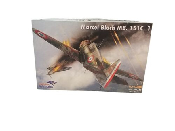 RESALE SHOP - Dora Wings 1:48 Marcel Bloch Mb 151c.1  Fighter #DW48017- NIOB (U51)