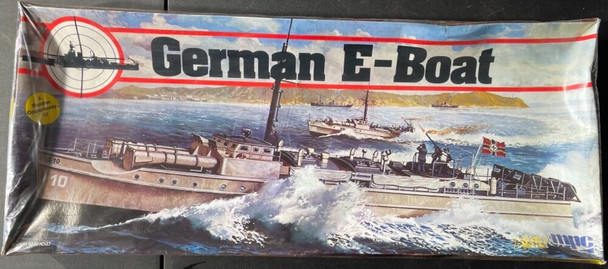 RESALE SHOP - Vintage MPC German E-Boat 1/72 Scale Plastic Model Kit #1-5303 [T4]