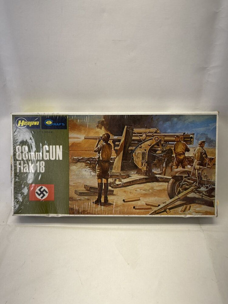 RESALE SHOP - Hasegawa Minicraft 88mm Gun Flak 18 1/72 Model New 710 New Sealed [T3]