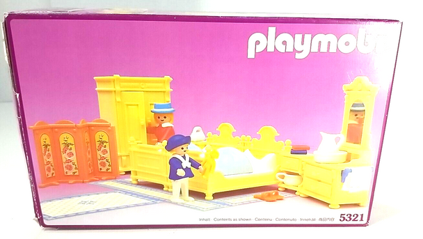 RESALE SHOP - Playmobil #5321 Victorian Mansion Bedroom - preowned