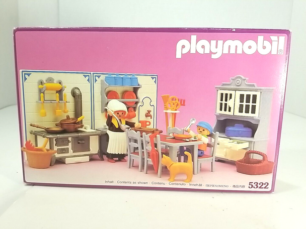 RESALE SHOP - Playmobil #5322 Victorian Mansion Kitchen - preowned (READ)