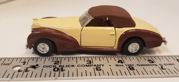 RESALE SHOP - Die Cast Pullback vehicle  Yellow and brown