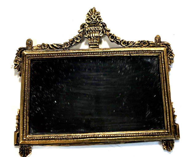 RESALE SHOP - 1:12 Artisan JKM Fancy Gold Framed Mirror - preowned