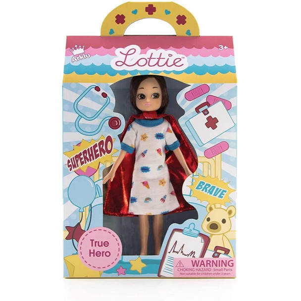 OakridgeStores.com | Schylling - Lottie Doll - True Hero - A 7" Girl Doll for Girls LT159 5060272133443