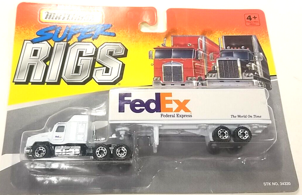 RESALE SHOP - Matchbox Super Rigs - Federal Express FEDEX - NEW