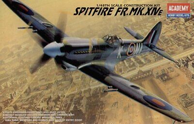 RESALE SHOP - NOB Academy 1/48 Scale Spitfire FR.MK.XIVe Model Kit (c.1996) - 2161
