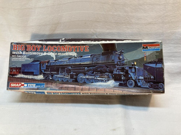 RESALE SHOP - Monogram Big Boy locomotive B & O model kit Baltimore Ohio sealed