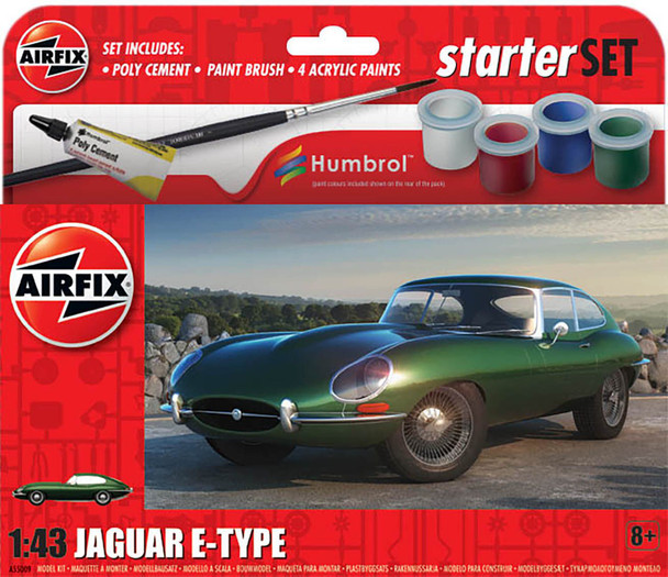 Great deals on AIRFIX Starter Set Jaguar EType 143 Scale Plastic