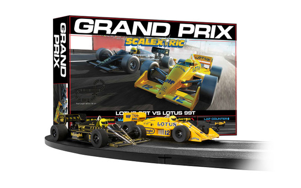 OakridgeStores.com | SCALEXTRIC - 1:32 Scale 1980s Grand Prix Analog Electric Slot Car Race Set - C1432T 5055286700279