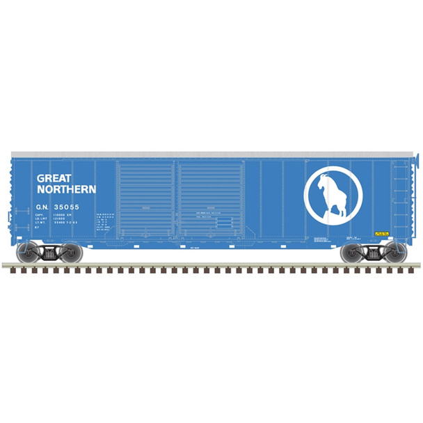 OakridgeStores.com | ATLAS - HO 50' POSTWAR DOUBLE DOOR BOX CAR GREAT NORTHERN #35055 - ( 20006579 )