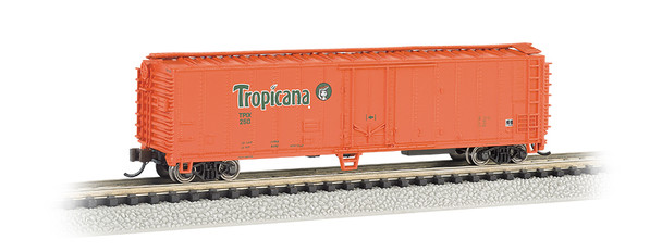 OakridgeStores.com | BACHMANN - N Scale ACF 50' Steel Reefer Car - Tropicana - Orange - (17956) 022899179568