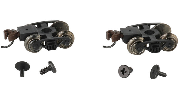 OakridgeStores.com | BACHMANN - N Scale Roller-Bearing Freight Trucks with Wheels - (42537) 022899425375