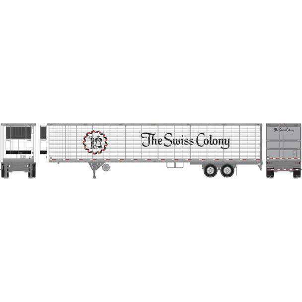 OakridgeStores.com | ATHEARN - HO 53' Reefer Trailer, Swiss Colony #115 - (26767) 797534267671