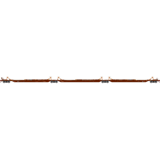 OakridgeStores.com | ATHEARN - HO 57' Trinity Spine Car, BNSF #300534 (3) - (41099) 797534410992