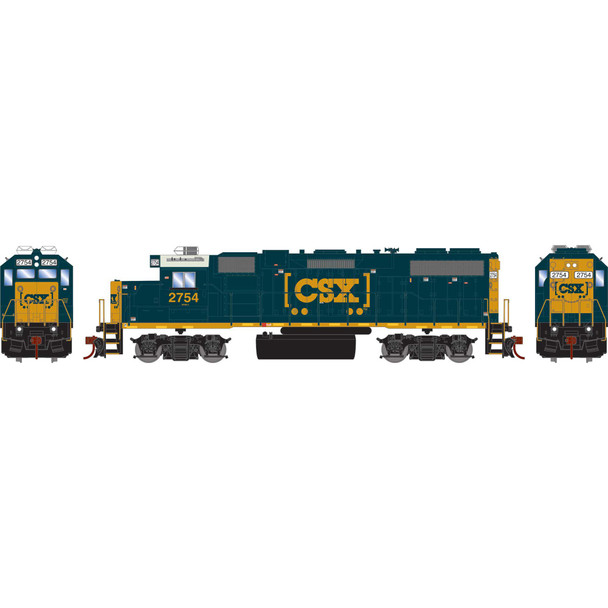 OakridgeStores.com | ATHEARN - HO GP38-2 Locomotive, Sound-Ready with Speaker, CSX #2754 - (72201) 797534722019