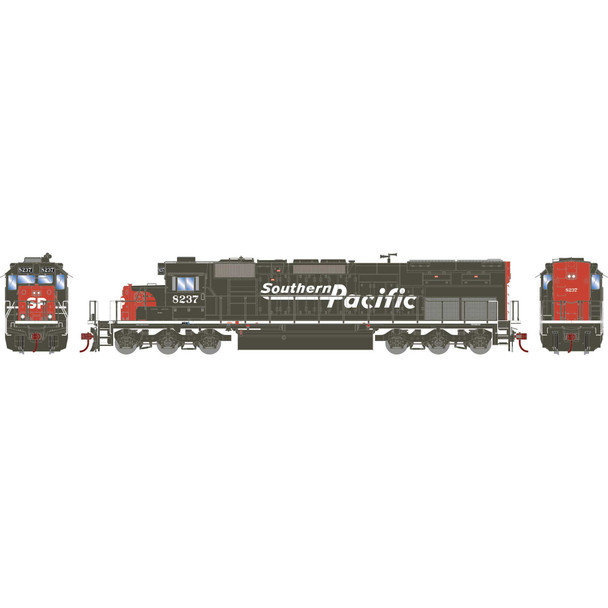 OakridgeStores.com | ATHEARN - HO SD40T-2 Locomotive, SP/Speed Letter #8237 - (73052) 797534730526