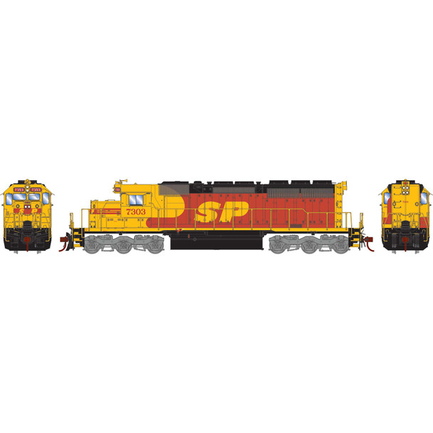 OakridgeStores.com | ATHEARN - HO SD40R Locomotive with DCC & Sound, SP / Kodachrome #7303 - (73733) 797534737334