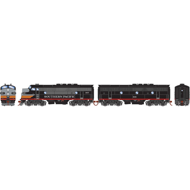 OakridgeStores.com | ATHEARN - HO F3A / F3B Locomotive Set, SP #307, #505 - (G19578) 797534195783