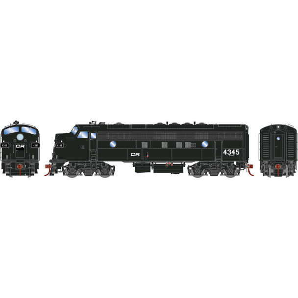 OakridgeStores.com | ATHEARN - HO FP7 Locomotive, CR #4345 - (G19595) 797534195950